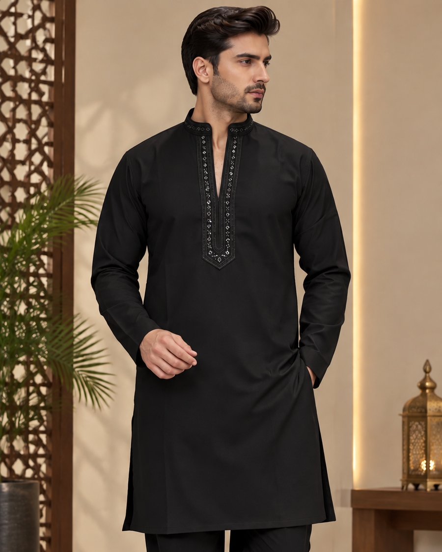 V neck suttle kurta