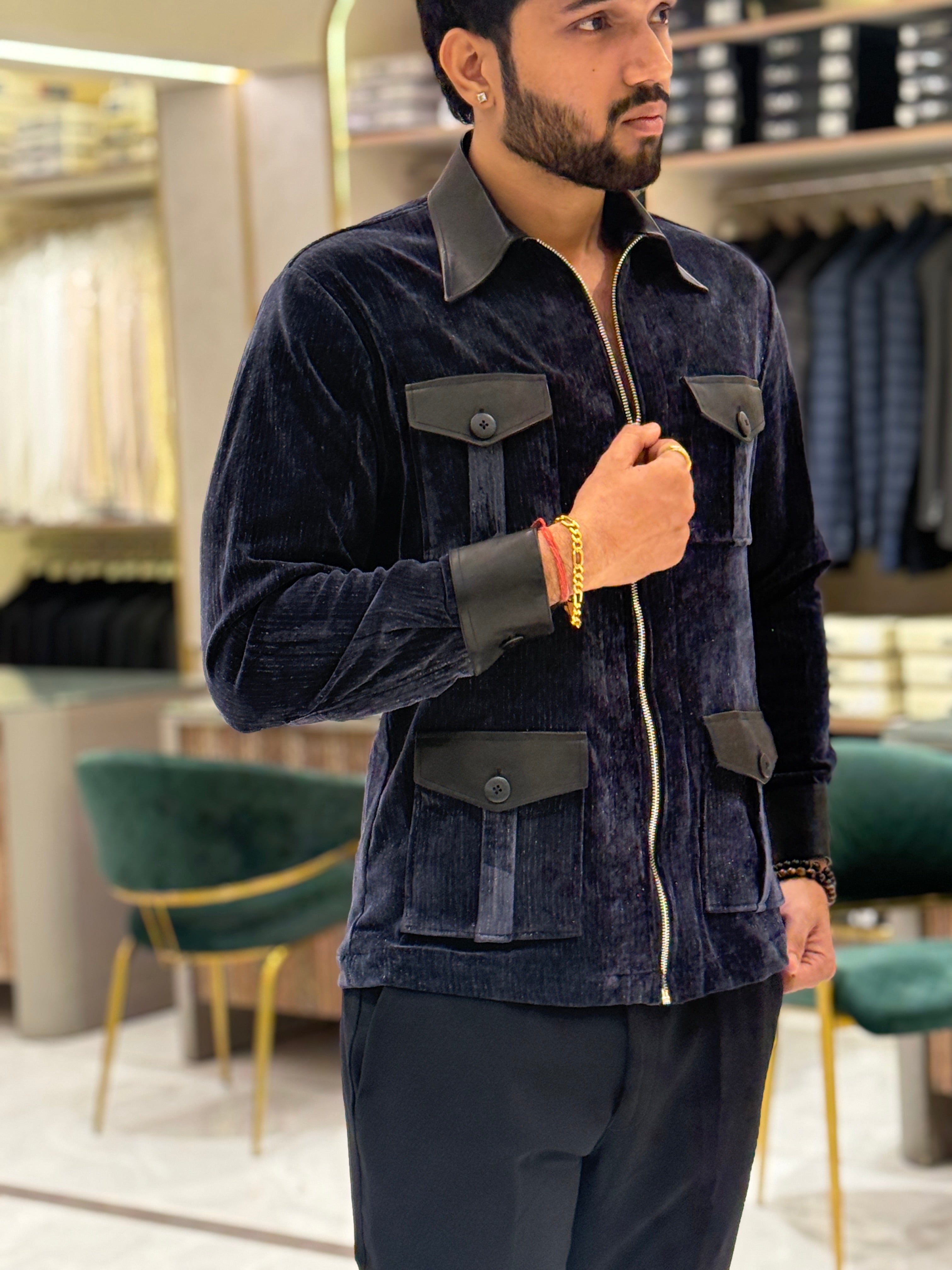 Bomber Shirt 4 Pockets