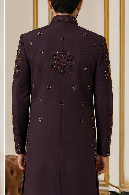 Embroidery indowestern
