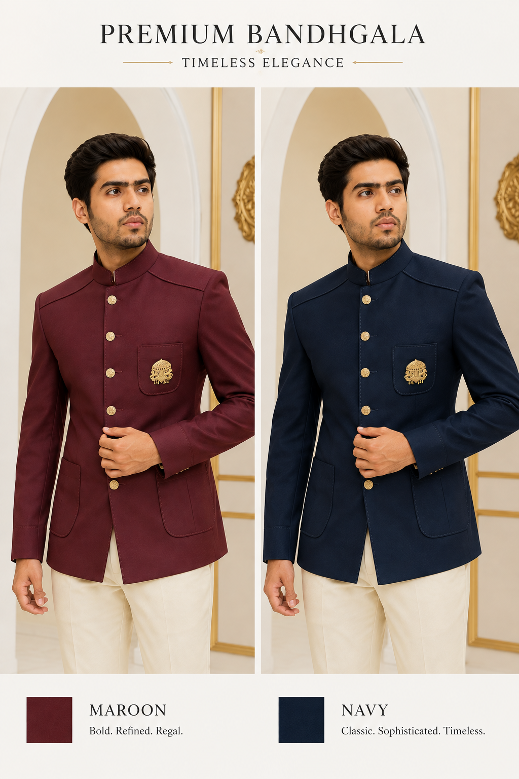 Royal Bandhgala Jodhpuri Suit