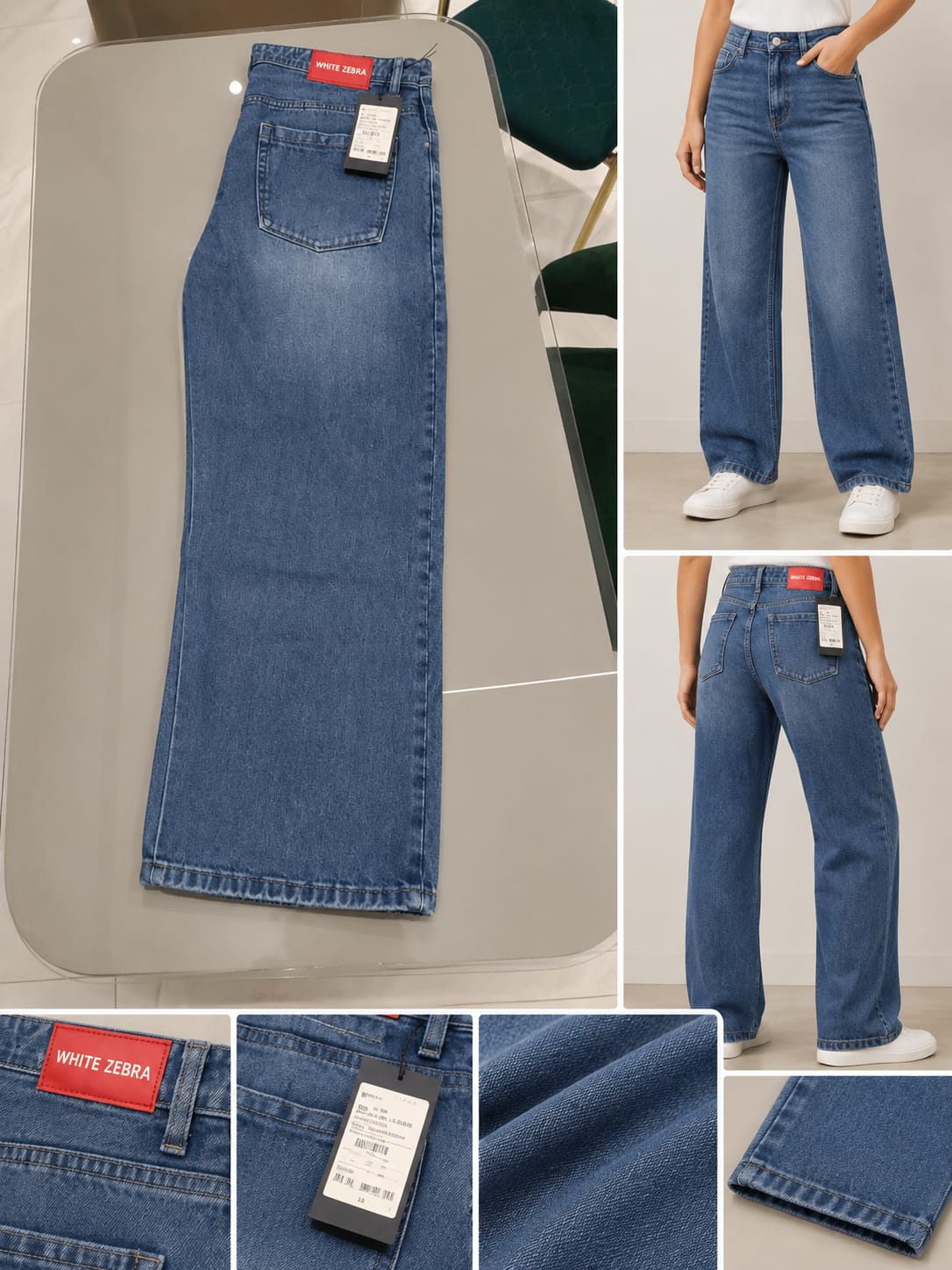 Bagg fitted shaded Denim (Copy)