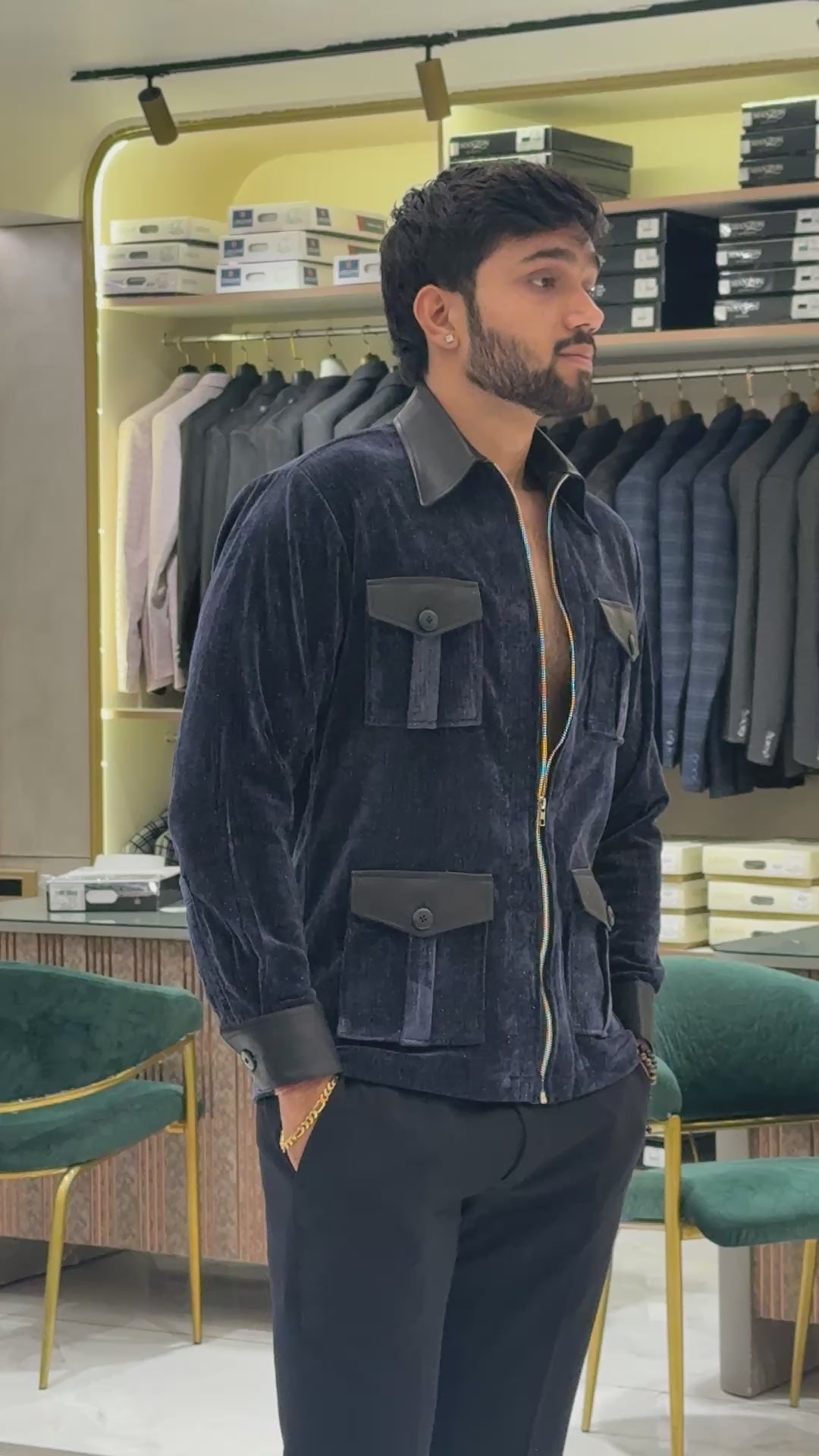 Bomber Shirt 4 Pockets