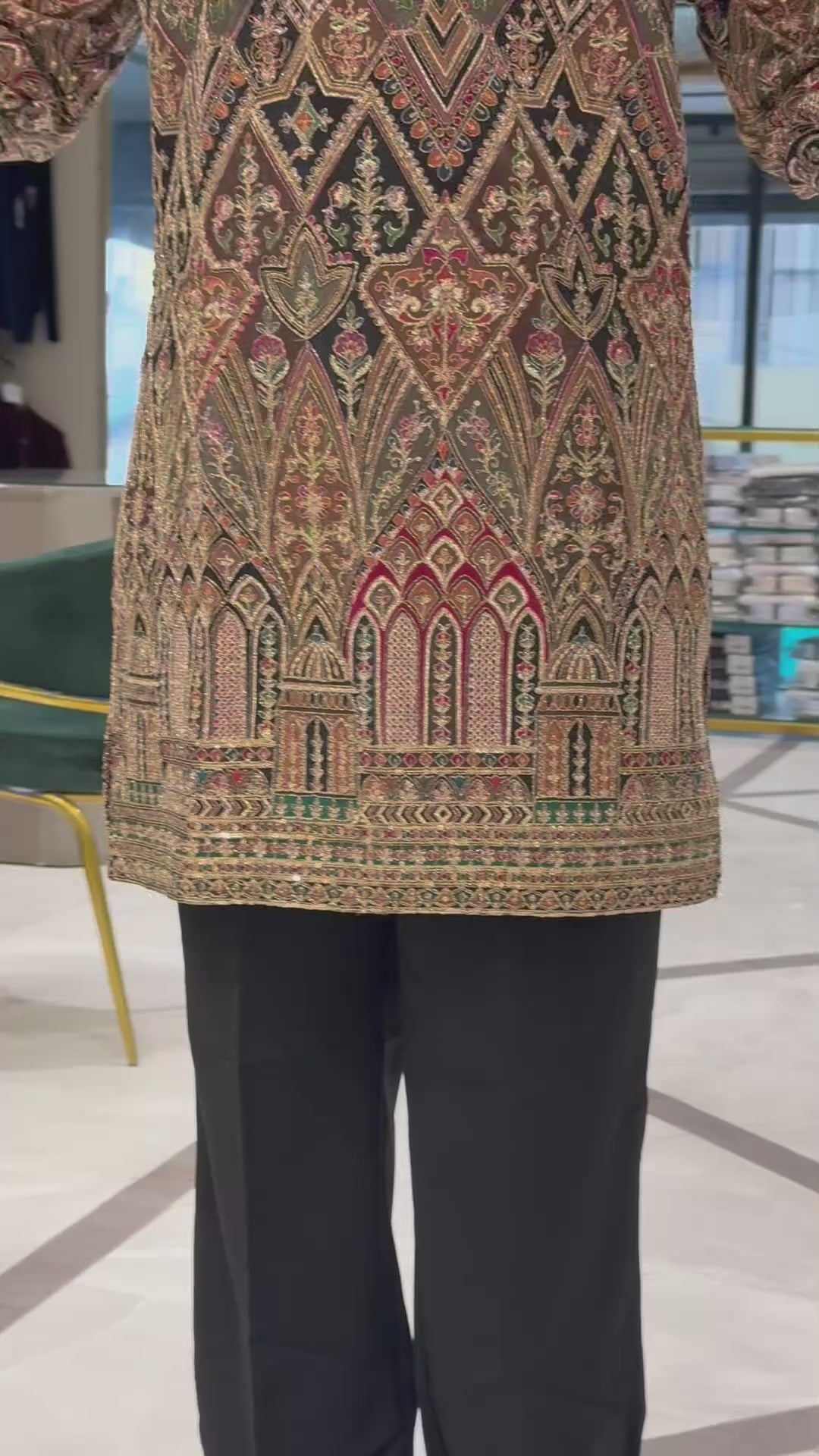 Position daman kurta with pant